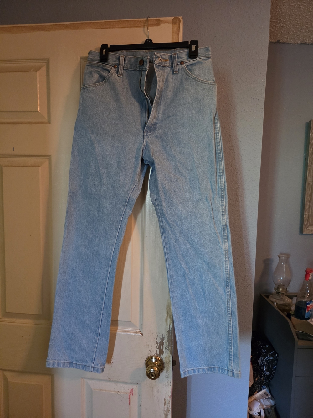 Wrangler Light Blue Women's Straight Jeans